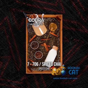 Табак для кальяна Cobra La Muerte Spiced Chai (Кобра Спайс Чай Ла Муэрте) 40г Акцизный